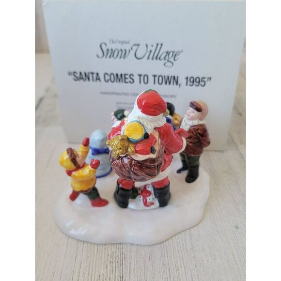 Dept 56 54771 Santa Comes To Town Snow village accessory Xmas - Picture 5 of 6